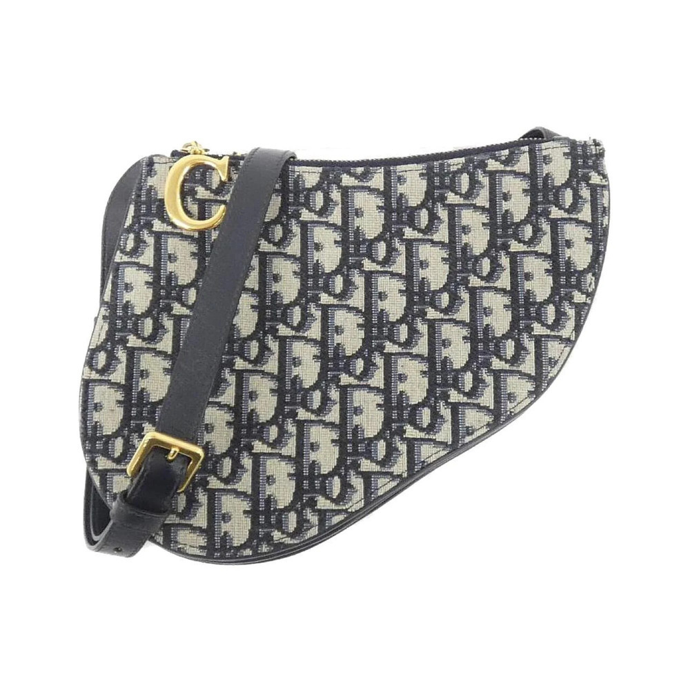 CHRISTIAN DIOR Blue Shoulder Bag